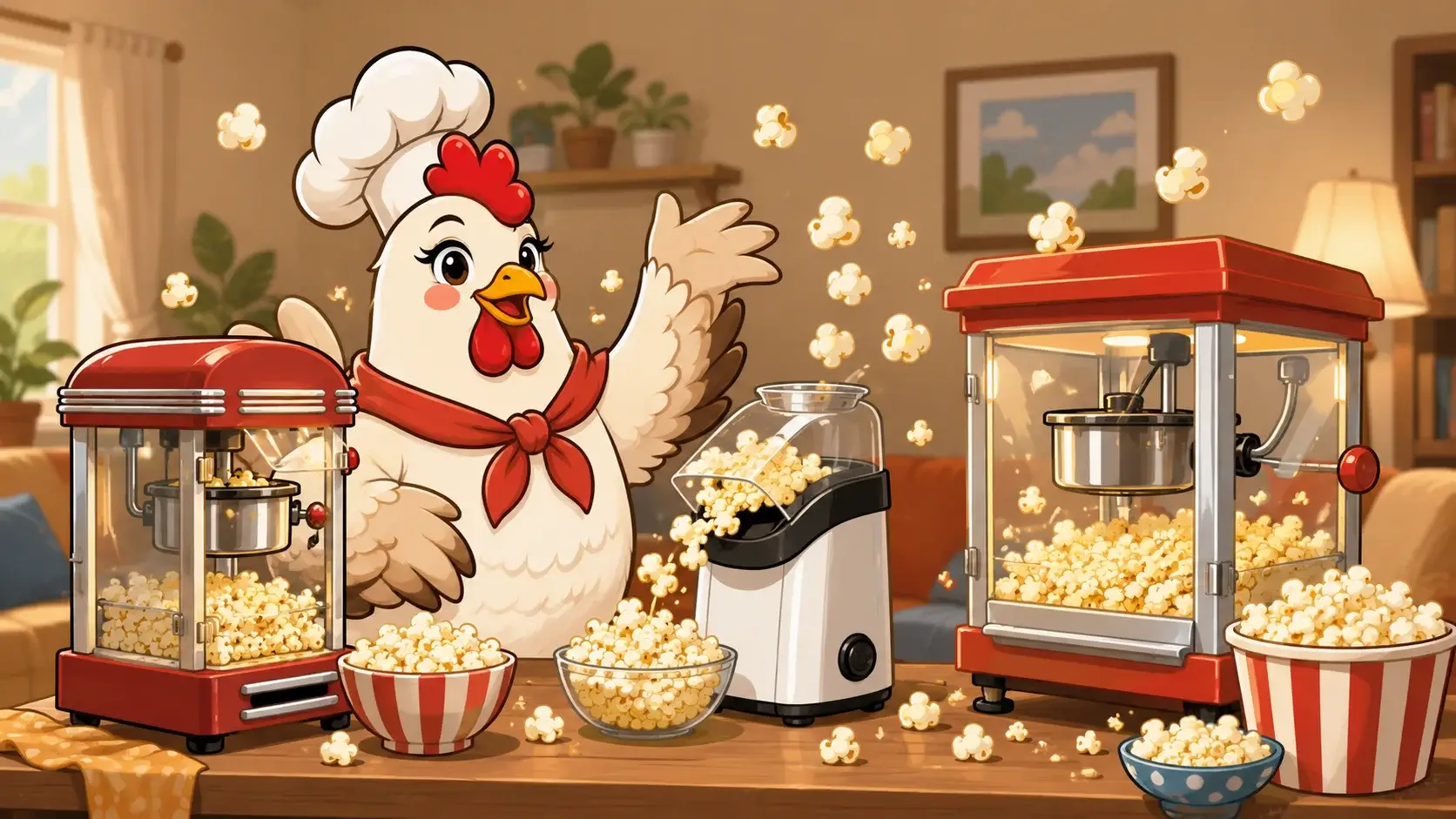 Quelle machine à pop corn choisir pour la maison ?