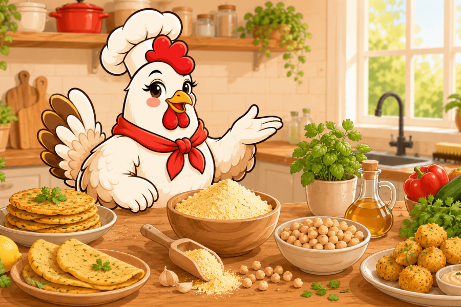 Farine de pois chiche : valeurs nutritionnelles et bienfaits