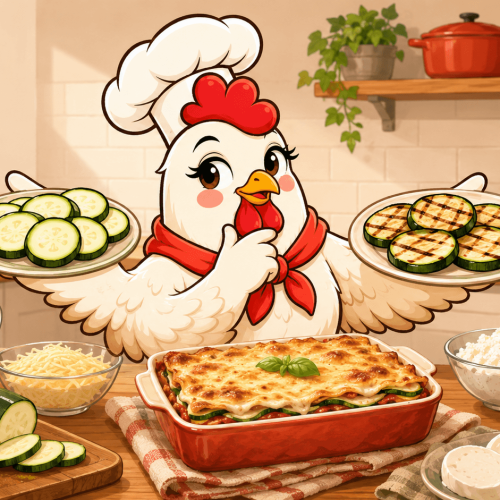 Lasagne de courgette : faut-il précuire les courgettes ?