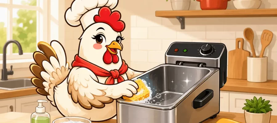 Les astuces efficaces pour nettoyer une friteuse sans galérer