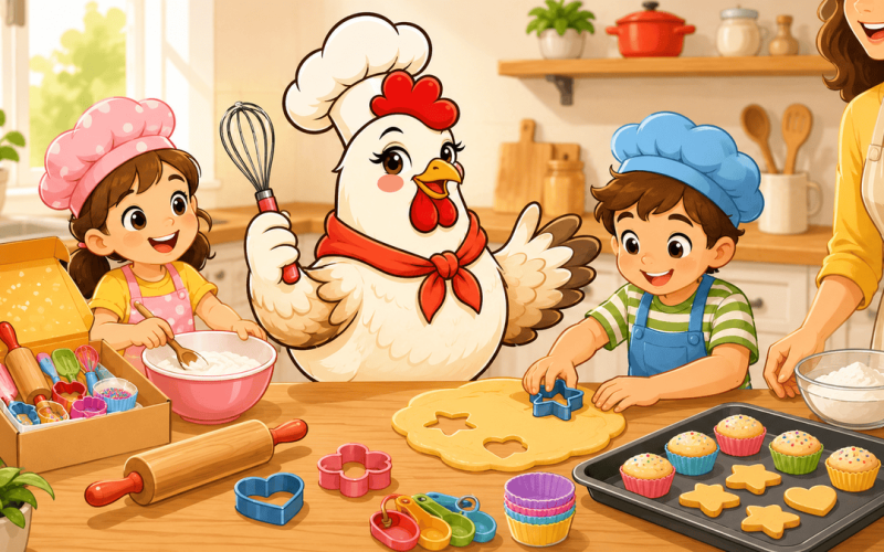 Pourquoi offrir un kit pâtisserie enfant pour cuisiner en famille ?