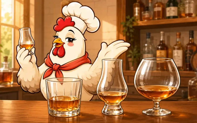 Verre à whisky : les différences entre tumbler, Glencairn et verre ballon