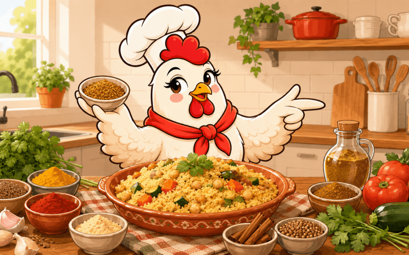 Quelles épices utiliser pour le couscous ?