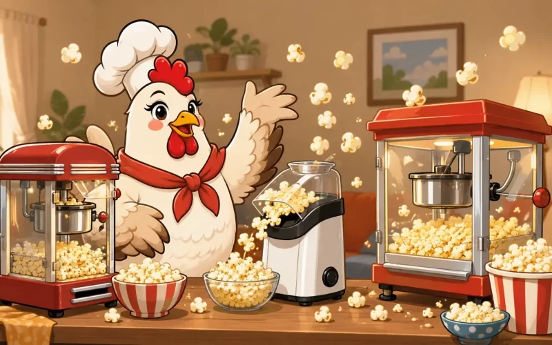 Quelle machine à pop corn choisir pour la maison ?