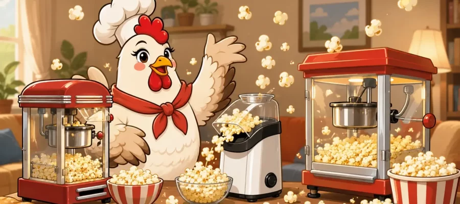 Quelle machine à pop corn choisir pour la maison ?