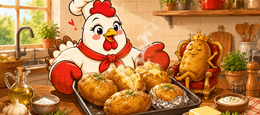 Pomme de terre au four : comment réussir une cuisson parfaite ?